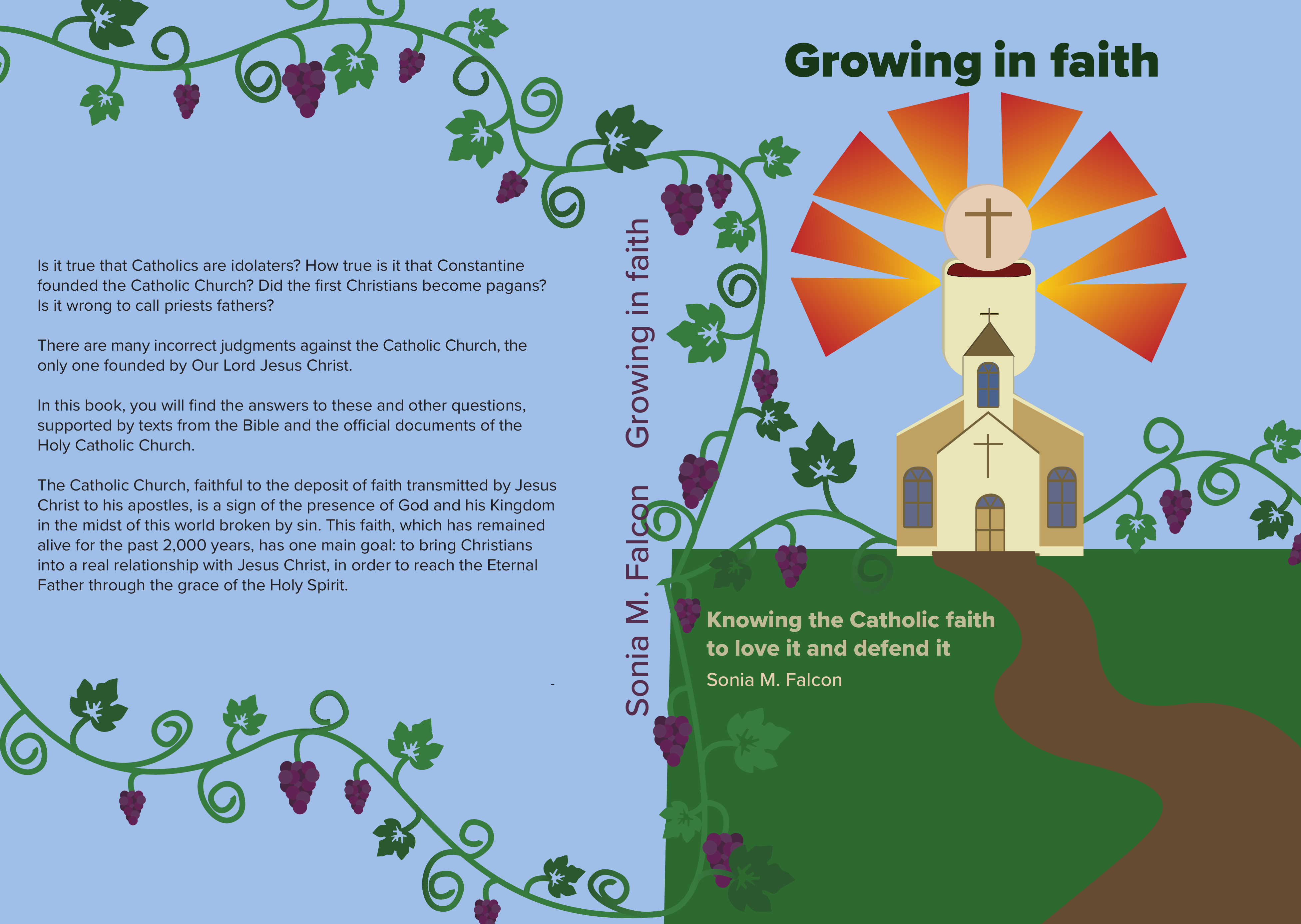 Growing in Faith — English edition full cover spread